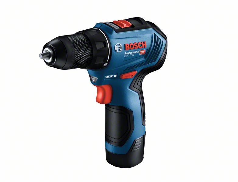 BOSCH สว่านไขควงไร้สาย รุ่น GSR 12 V-30 *** มีให้เลือก 2 แบบ