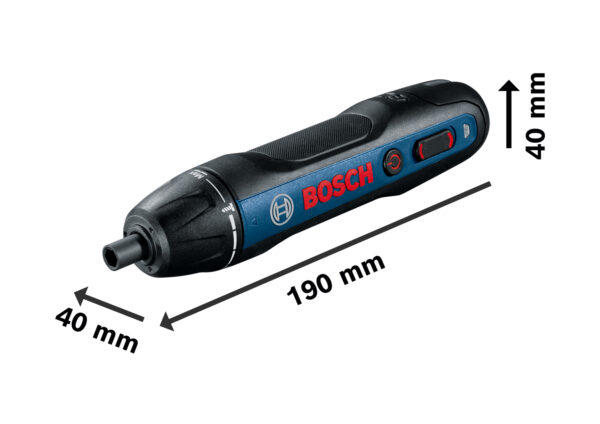 BOSCH GO ไขควงไฟฟ้าไร้สาย รหัสสินค้า 0 601 9H2 181 - Image 2