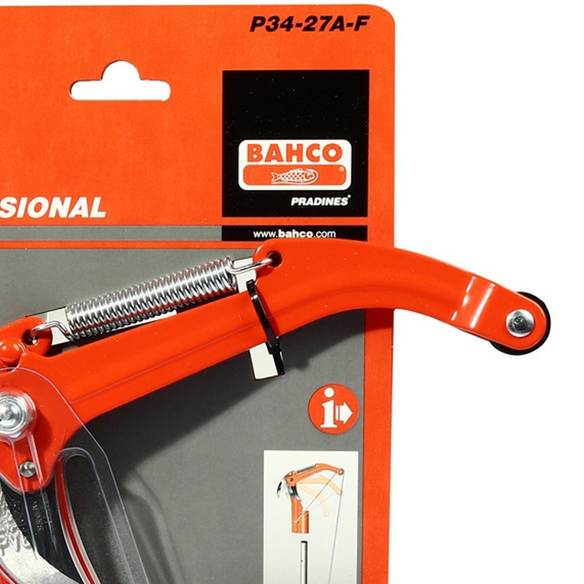 BAHCO กรรไกรกระตุกเล็ก 30 MM รุ่น P34-27A - Image 3