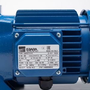 EBARA ปั๊มน้ำหลายใบพัดแนวนอน COMPACT รุ่น A/12 - Image 5