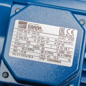 EBARA ปั๊มแสตนเลส - 3สาย รุ่น 3M 50-125/4.0 - Image 3