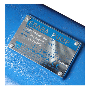 EBARA ปั๊มเพลาลอย ไม่รวมหน้าแปลน รุ่น GS 125-250 - Image 3