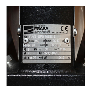 EBARA ปั๊มน้ำหลายใบพัดแบบตั้ง รุ่น EVMS5 15F5/3 - Image 4