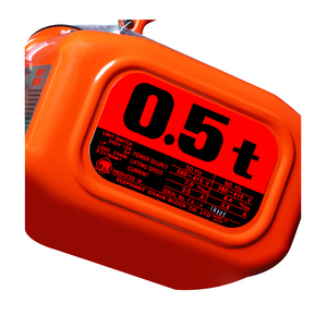 ELEPHANT รอกโซ่ไฟฟ้า รุ่น FAH-0.5 - 0.5 T/ 380V (6ม.) - Image 2