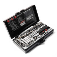 FORCE  ชุดบ็อกซ์1/4” 6PT+หัวจีบ 57 ชิ้น รุ่น 2571