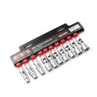 FORCE ชุดลูกบ๊อกซ์คออ่อน6PT. 3/8" 10ชิ้น รุ่น 3105R