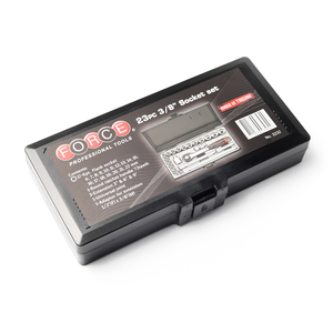 FORCE ชุดลูกบ๊อกซ์หกเหลี่ยม 3/8" 23PCS รุ่น 3232 - Image 3