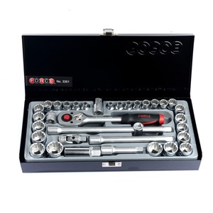 FORCE ชุดลูกบ๊อกซ์ขนาด 3/8" 35 ชิ้น รุ่น 3351 - Image 3