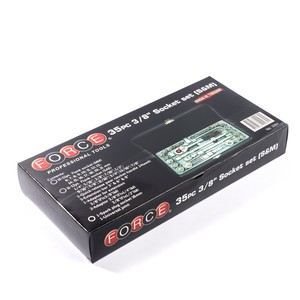 FORCE ชุดลูกบ๊อกซ์ขนาด 3/8" 35 ชิ้น รุ่น 3351 - Image 4