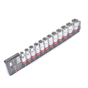 FORCE ชุดลูกบล็อก 4125 6 เหลี่ยม (6PT) 12 ชิ้น