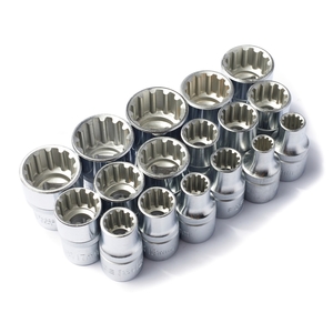 FORCE ชุดลูกบล็อก หัว Spline 12 จีบ ขนาด 1/2 นิ้ว รุ่น 4226Q - Image 2