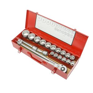 FORCE ชุดลูกบ๊อกซ์12PT. ขนาด 3/4" 20 ชิ้น รุ่น 6201 - Image 3