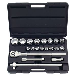 FORCE รุ่น 6201SB ชุดลูกบ๊อกซ์12PT.ขนาด 3/4" 20ชิ้น