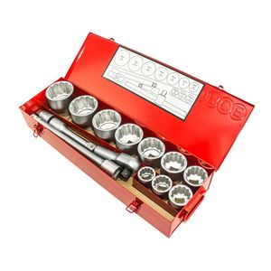 FORCE ชุดลูกบ็อกซ์ ขนาด 1" 14ชิ้น 12PT รุ่น 8141 - Image 3