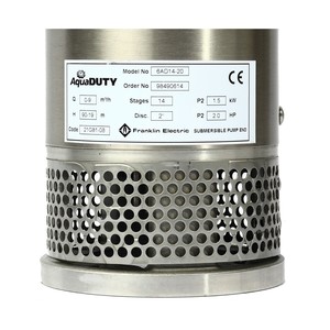 FRANKLIN ชุดปั๊ม 6AD 2แรง 14ใบพัดท่อ 2" 380V. - Image 3
