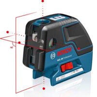 BOSCH รุ่น GCL 25 เลเซอร์กำหนดจุดและแนวเส้น