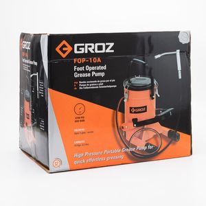 GROZ ถังอัดจารบีแบบใช้เท้า รุ่น FOP/10A - Image 4