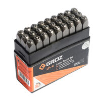 GROZ เหล็กตอกตัวหนังสือ ขนาด 4 มิลลิเมตร