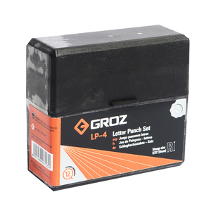 GROZ เหล็กตอกตัวหนังสือ ขนาด 4 มิลลิเมตร - Image 2