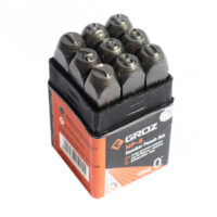 GROZ เหล็กตอกตัวเลข 0-9 ขนาด 6 มิลลิเมตร