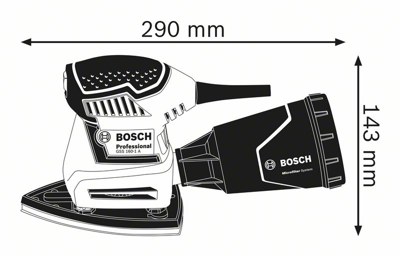 BOSCH รุ่น GSS 160 Multi เครื่องขัดกระดาษทราย - Image 5