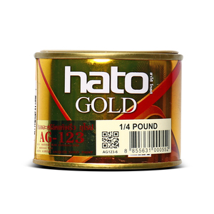 HATO สีทองน้ำมัน ยุโรป AG-123 (1/4ปอน/0.1L)