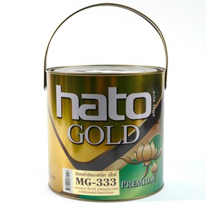 HATO สีทองน้ำมัน ทองยุโรป MG-333 (1กล/3.785L)