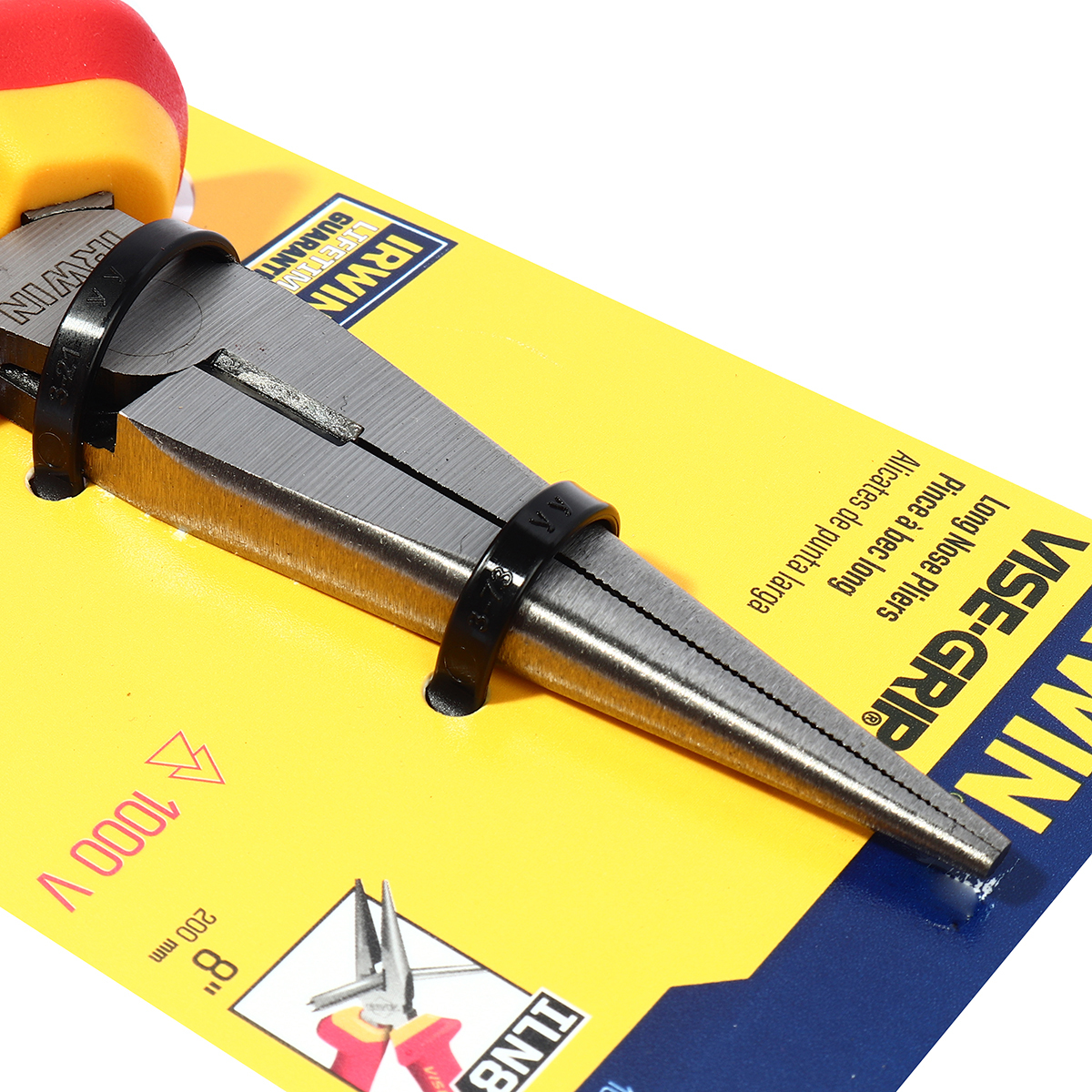 IRWIN คีมปากแหลม VISE GRIP หุ้มฉนวน 8 นิ้ว - Image 2