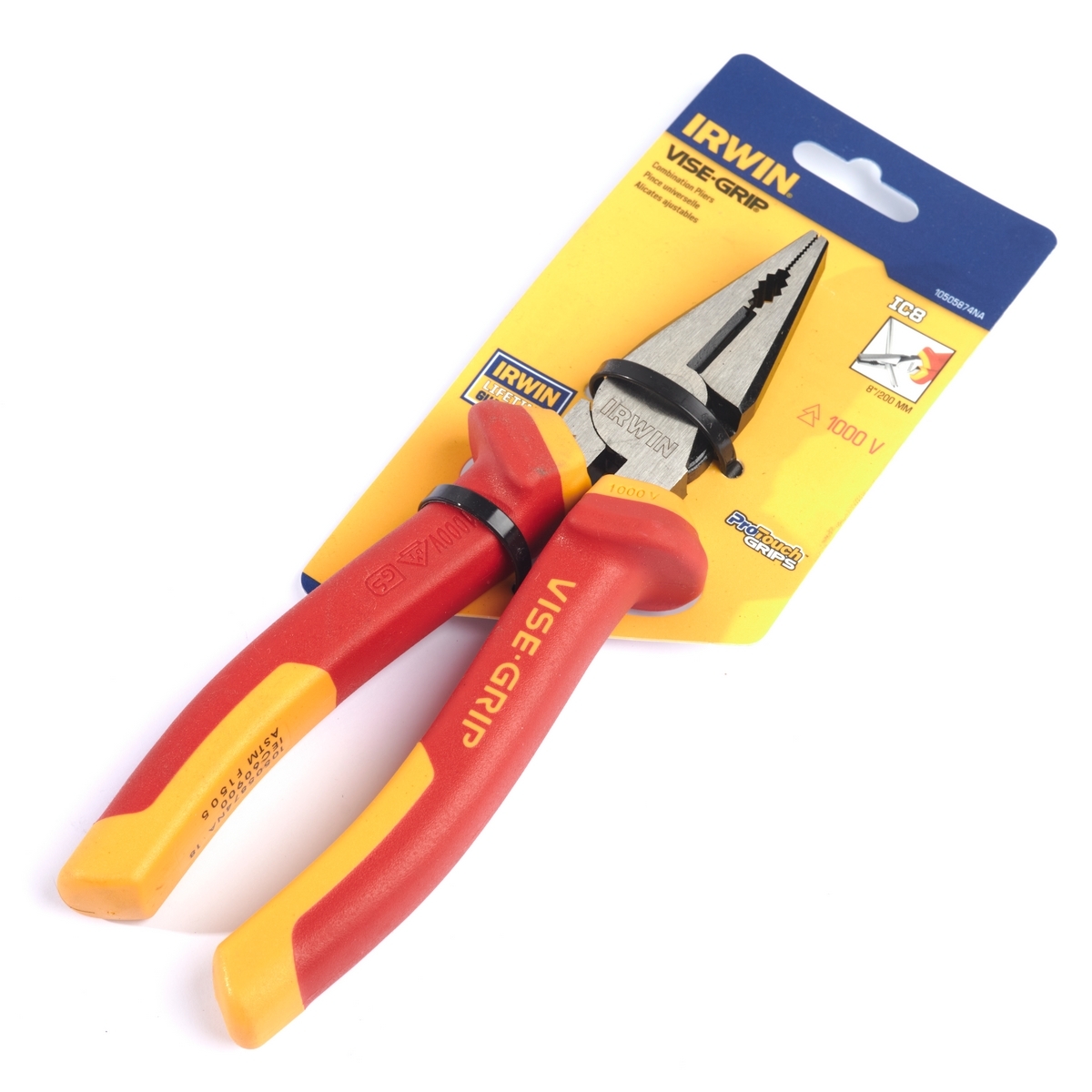 IRWIN คีมปากตรง VISE GRIP หุ้มฉนวน 8 นิ้ว - Image 4