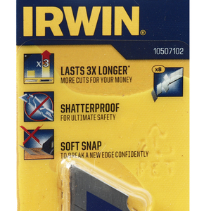 IRWIN ใบมีดคัทเตอร์ BI-METAL BLUE (5PCS/1PAC) - Image 2