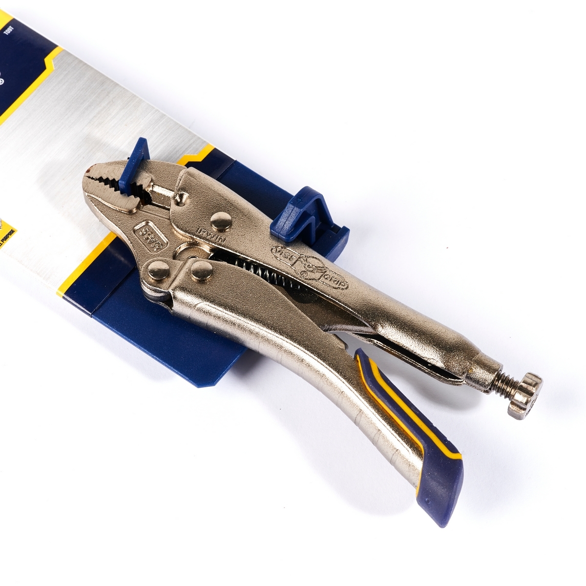 IRWIN 5WR(FR) คีมล็อคปากโค้งตัดลวดด้ามยาง 5" - Image 2