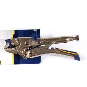 IRWIN 5WR(FR) คีมล็อคปากโค้งตัดลวดด้ามยาง 5" - Image 3