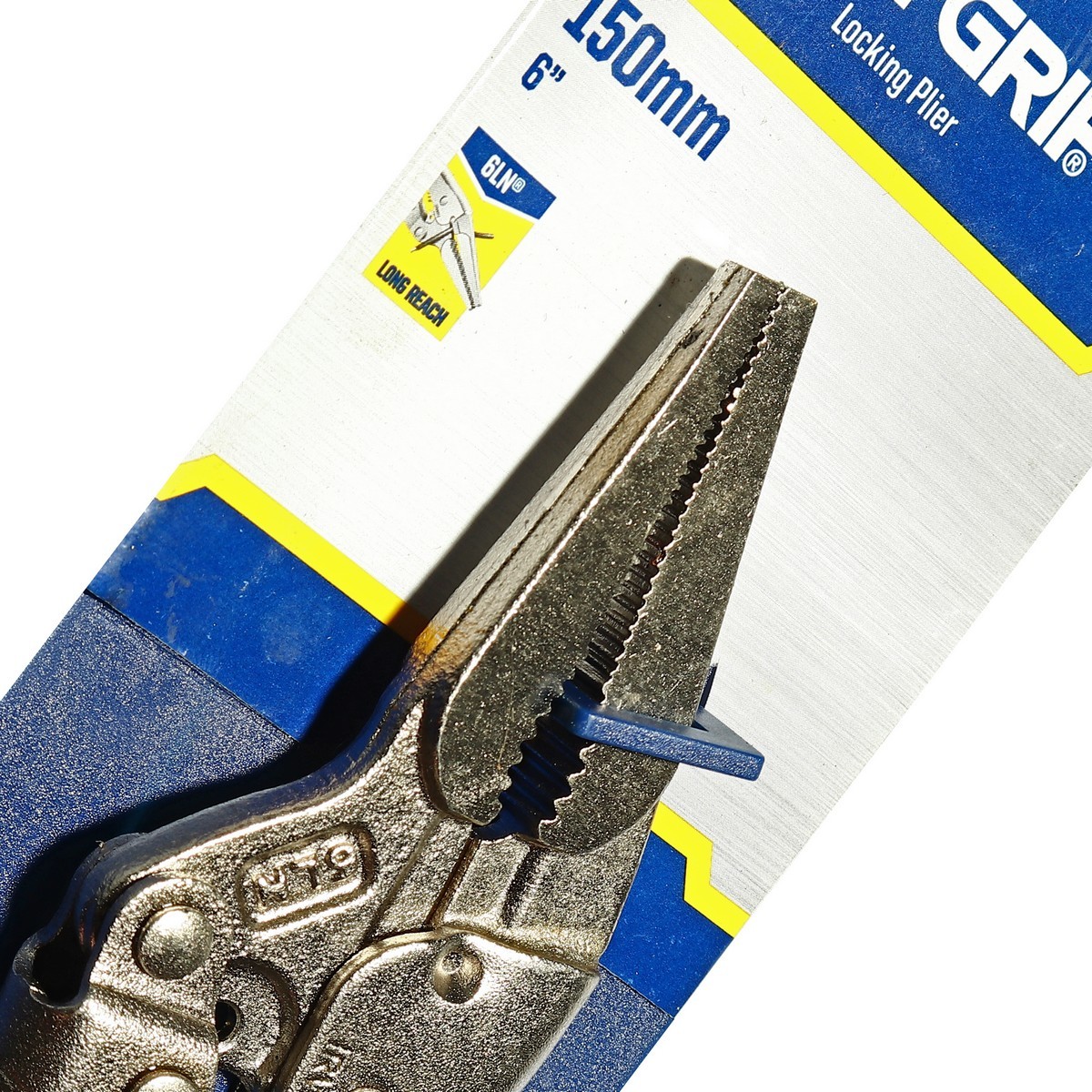 IRWIN คีมล็อคปากแหลมด้ามยาง 6" รุ่น 6LN(FR) - Image 2