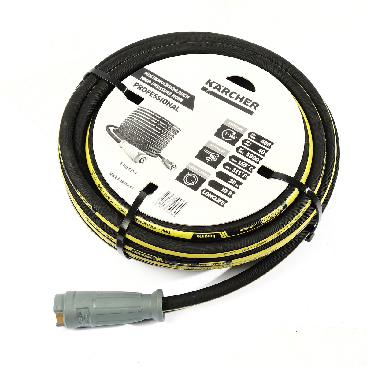 KARCHER HP HOSE TR ANTITWIST รุ่น DN8 400BAR 20M