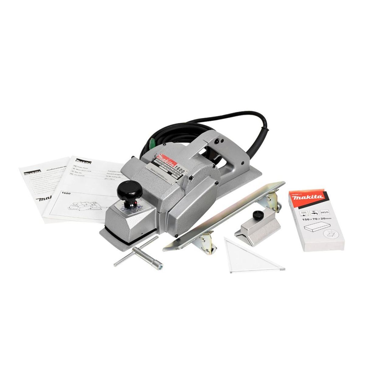 MAKITA รุ่น 1600 กบไสไม้ไฟฟ้า ขนาด 3-1/8 นิ้ว (80 มม.) กำลังไฟ 750 วัตต์ - Image 4