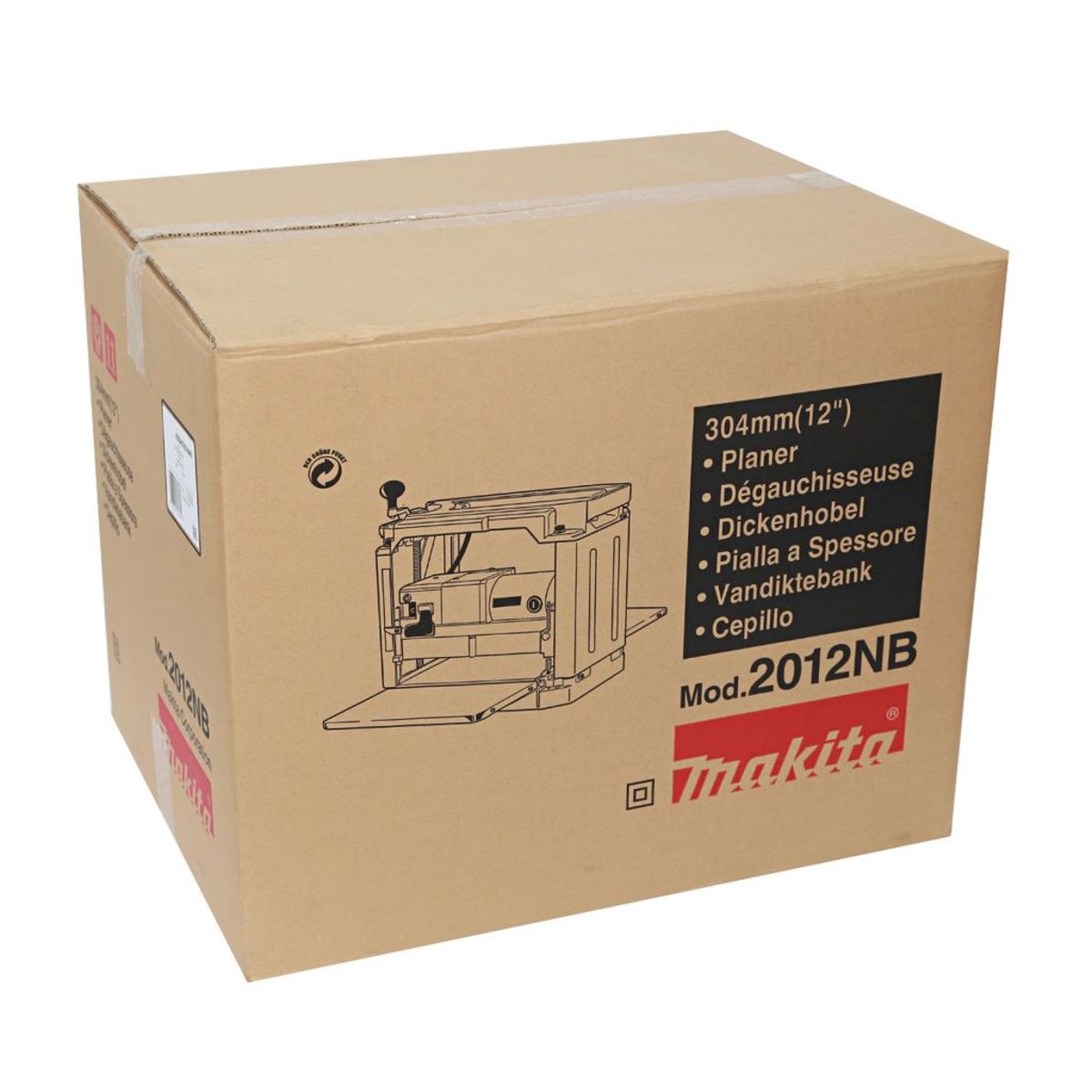 MAKITA รุ่น 2012NB กบแท่นไสไม้ ขนาด 304 มม.(12 นิ้ว) กำลังไฟ 1,650 วัตต์ - Image 2