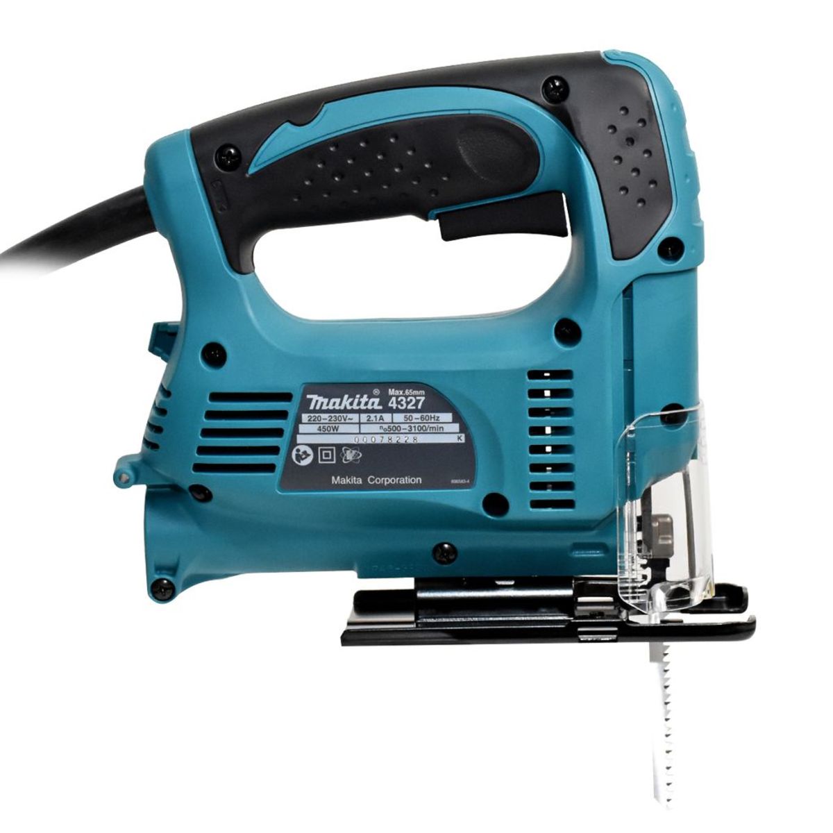 MAKITA รุ่น 4327 เลื่อยจิ๊กซอว์ปรับรอบ B-TYPE กำลังไฟ 450 วัตต์ - Image 3