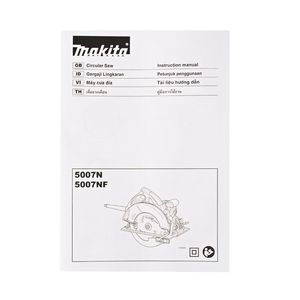 MAKITA รุ่น 5007NF เลื่อยวงเดือน 7 นิ้ว 1,800 วัตต์ - Image 5