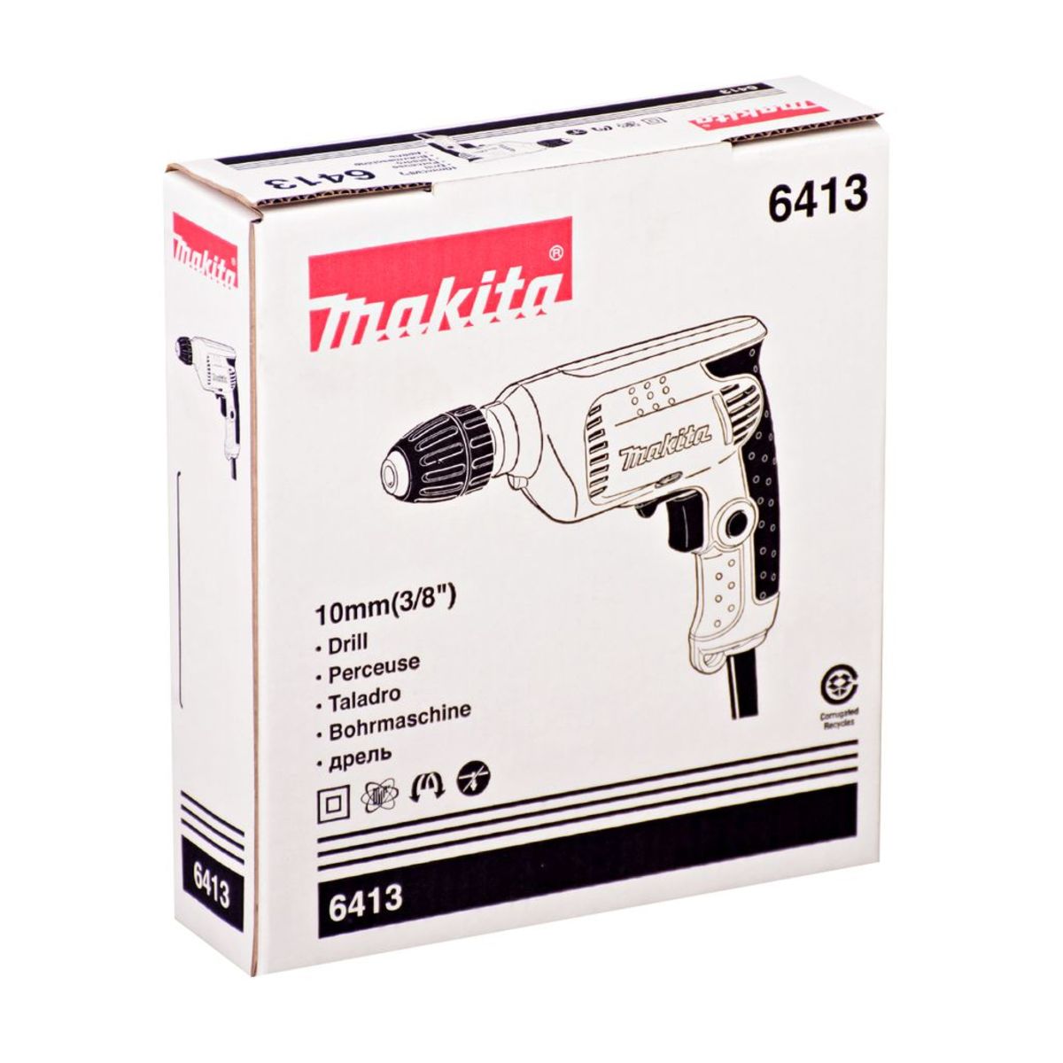 MAKITA รุ่น 6413 สว่านไฟฟ้า ขนาด 3/8 นิ้ว กำลังไฟ 450 วัตต์ - Image 8