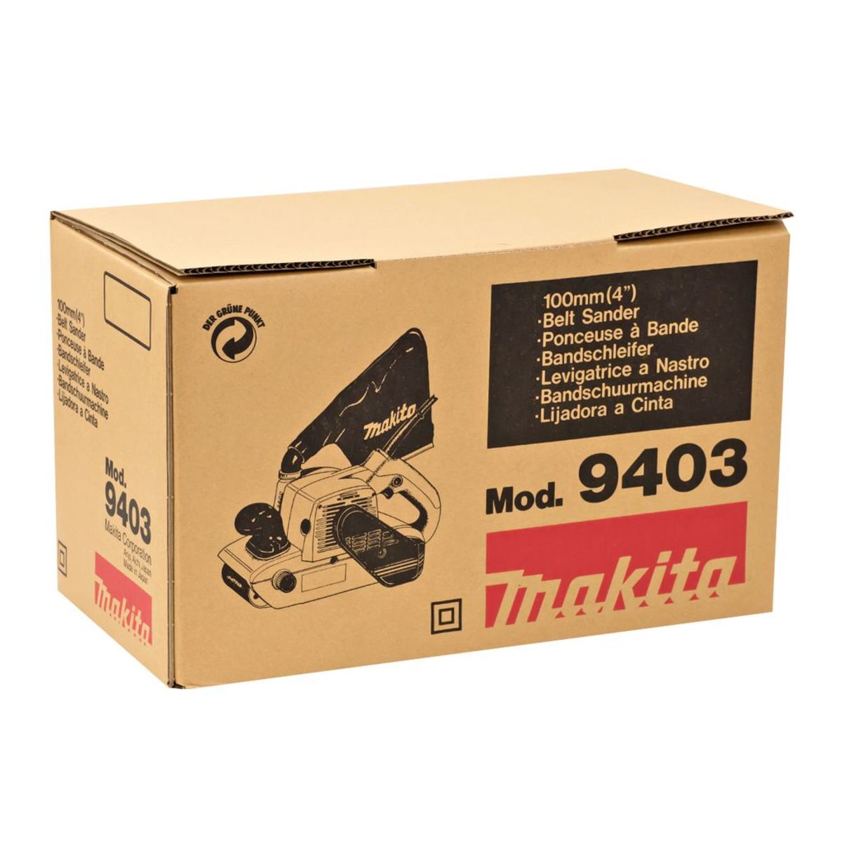MAKITA รุ่น 9403 เครื่องขัดกระดาษทรายสายพาน ขนาด 4 X 24 นิ้ว - Image 8