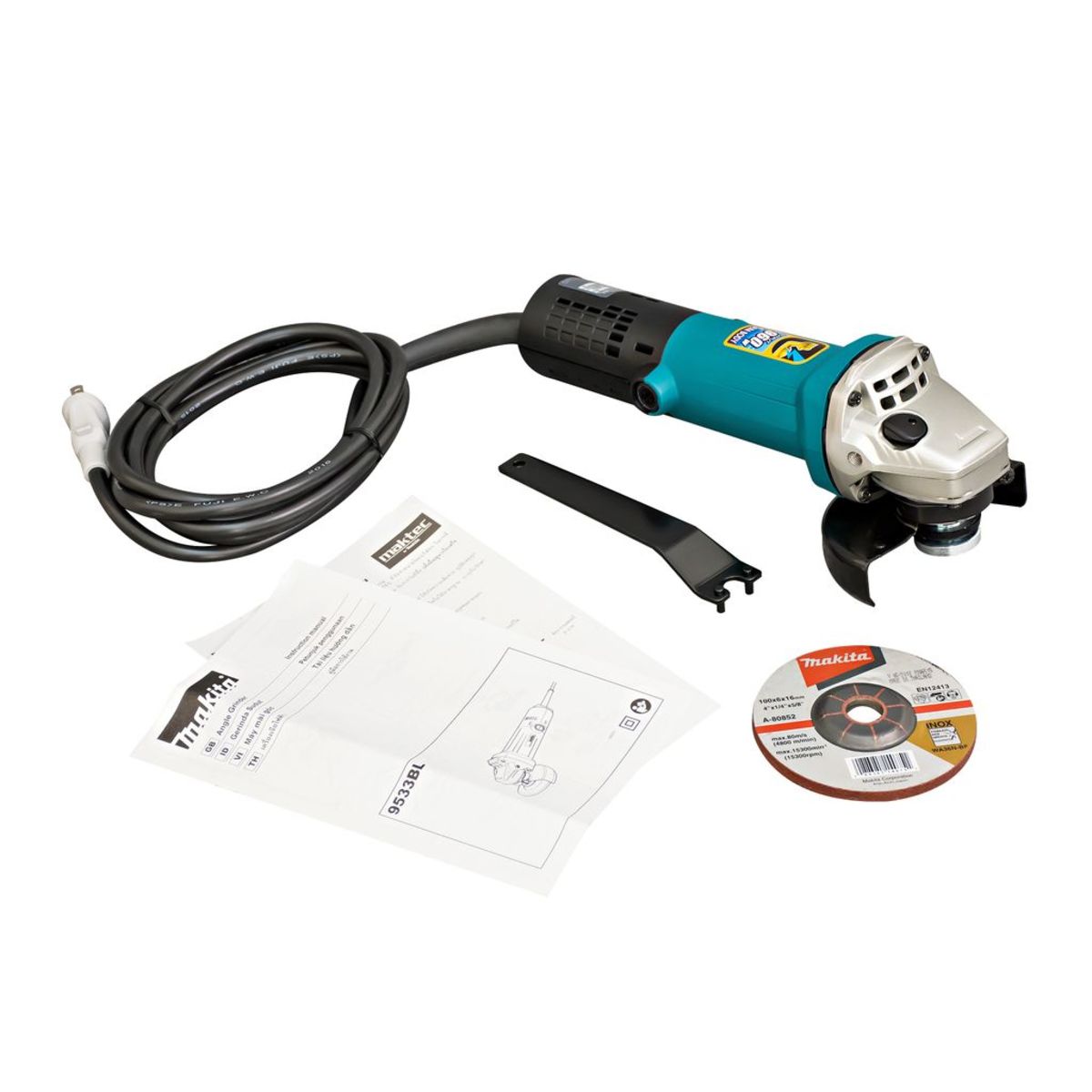 MAKITA รุ่น 9533BL เครื่องเจียร์ไฟฟ้า MAKITA ขนาด 4 นิ้ว 720 วัตต์ - Image 4