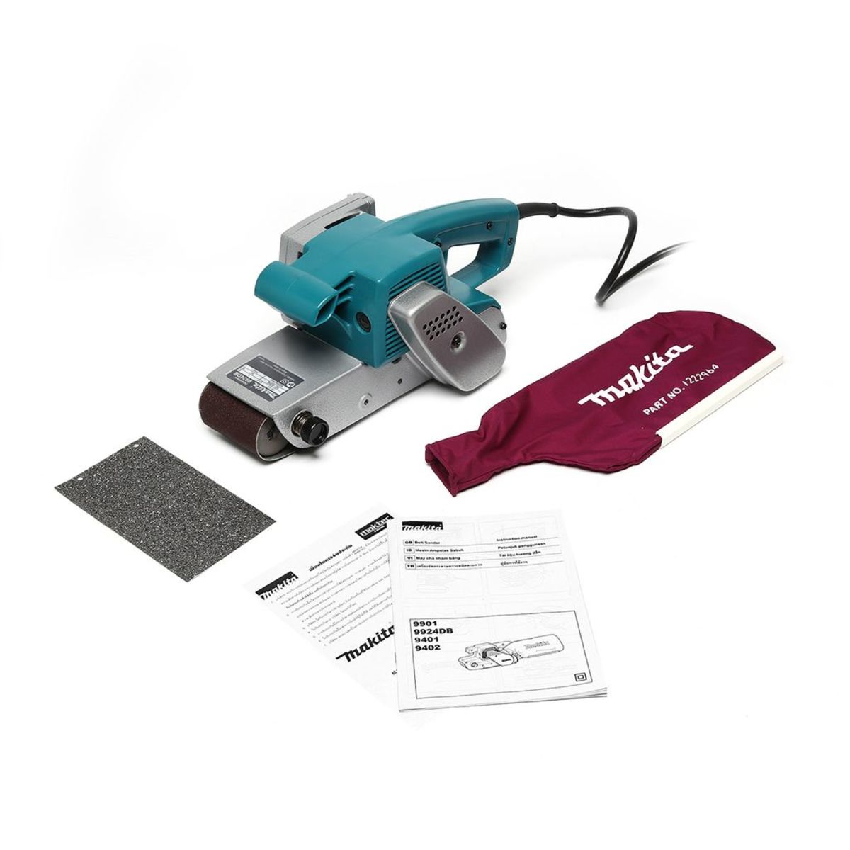 MAKITA รุ่น 9924DB เครื่องขัดกระดาษทรายสายพาน ขนาด 3X24 นิ้ว - Image 2