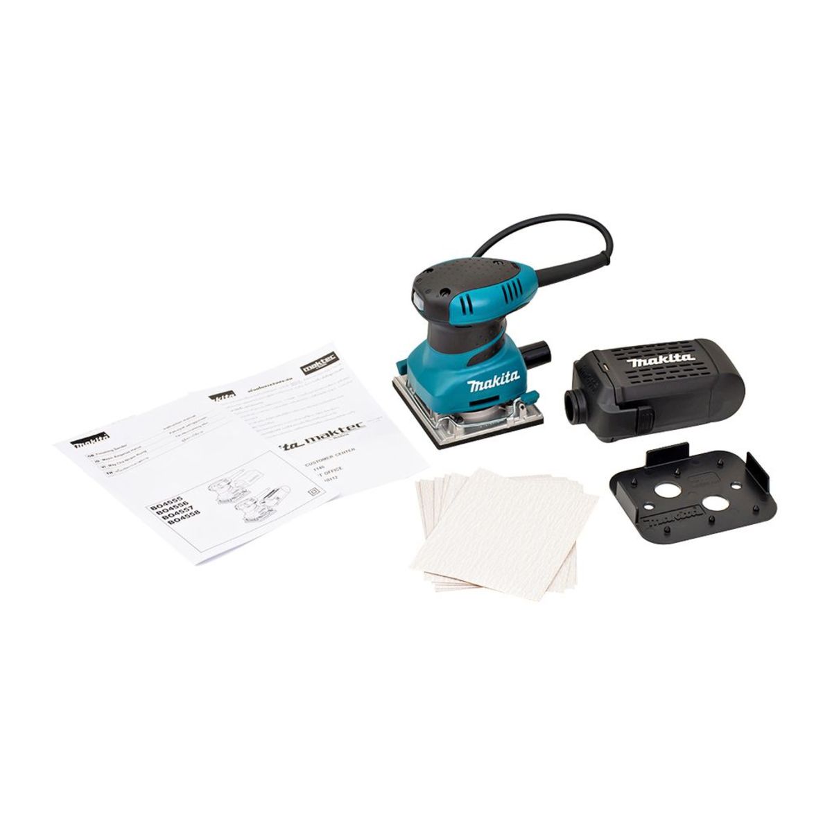 MAKITA รุ่น BO-4558 เครื่องขัดกระดาษทรายสั่น ขนาด 114 X 140 มม. - Image 4