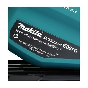 MAKITA รุ่น CE001GZ01 เครื่องตัดไร้สาย 80 โวลต์ ขนาด 14 นิ้ว ไม่รวมแบตเตอรี่และแท่นชาร์จ - Image 6