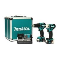 MAKITA รุ่น CLX205SX2 ชุด COMBO KIT 12V สว่านกระแทก-สว่านอิมแพคไร้สาย พร้อมแบตเตอรี่ 2 ก้อน และแท่นชาร์จ