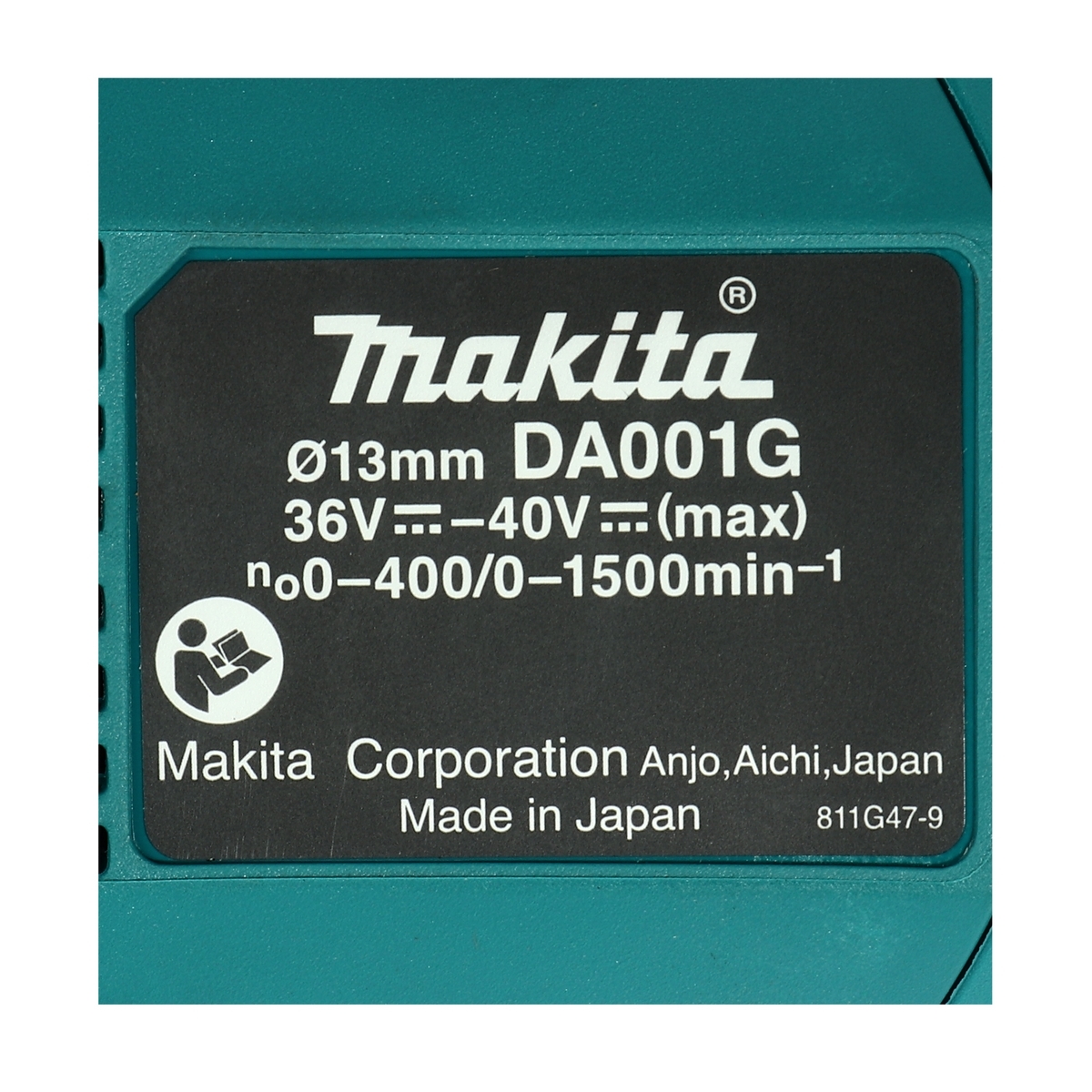 MAKITA สว่านหัวงอไร้สาย 40 โวลต์ 1/2 นิ้ว รุ่น DA001GZ แรงบิด 55 นิวตันเมตร ไม่รวมแบตเตอรี่และแท่นชาร์จ (มากีต้า) - Image 6