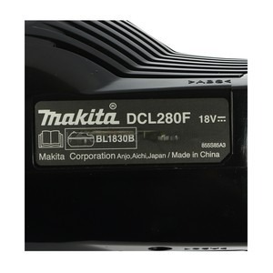 MAKITA รุ่น DCL280FZB เครื่องดูดฝุ่นไร้สาย 18 โวลต์ สีดำ+ใส ไม่รวมแบตเตอรี่และแท่นชาร์จ - Image 6