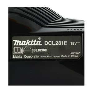 MAKITA รุ่น DCL281FZB เครื่องดูดฝุ่นไร้สาย 18 โวลต์ สีดำ+ใส ไม่รวมแบตเตอรี่และแท่นชาร์จ - Image 2