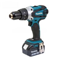 MAKITA รุ่น DDF-458RFE สว่านไขควงไร้สาย 18 โวลต์ รวมแบตเตอรี่และแท่นชาร์จ ขนาด 1/2 นิ้ว