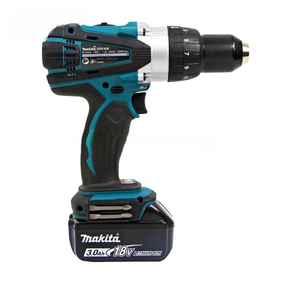 MAKITA รุ่น DDF-458RFE สว่านไขควงไร้สาย 18 โวลต์ รวมแบตเตอรี่และแท่นชาร์จ ขนาด 1/2 นิ้ว - Image 3